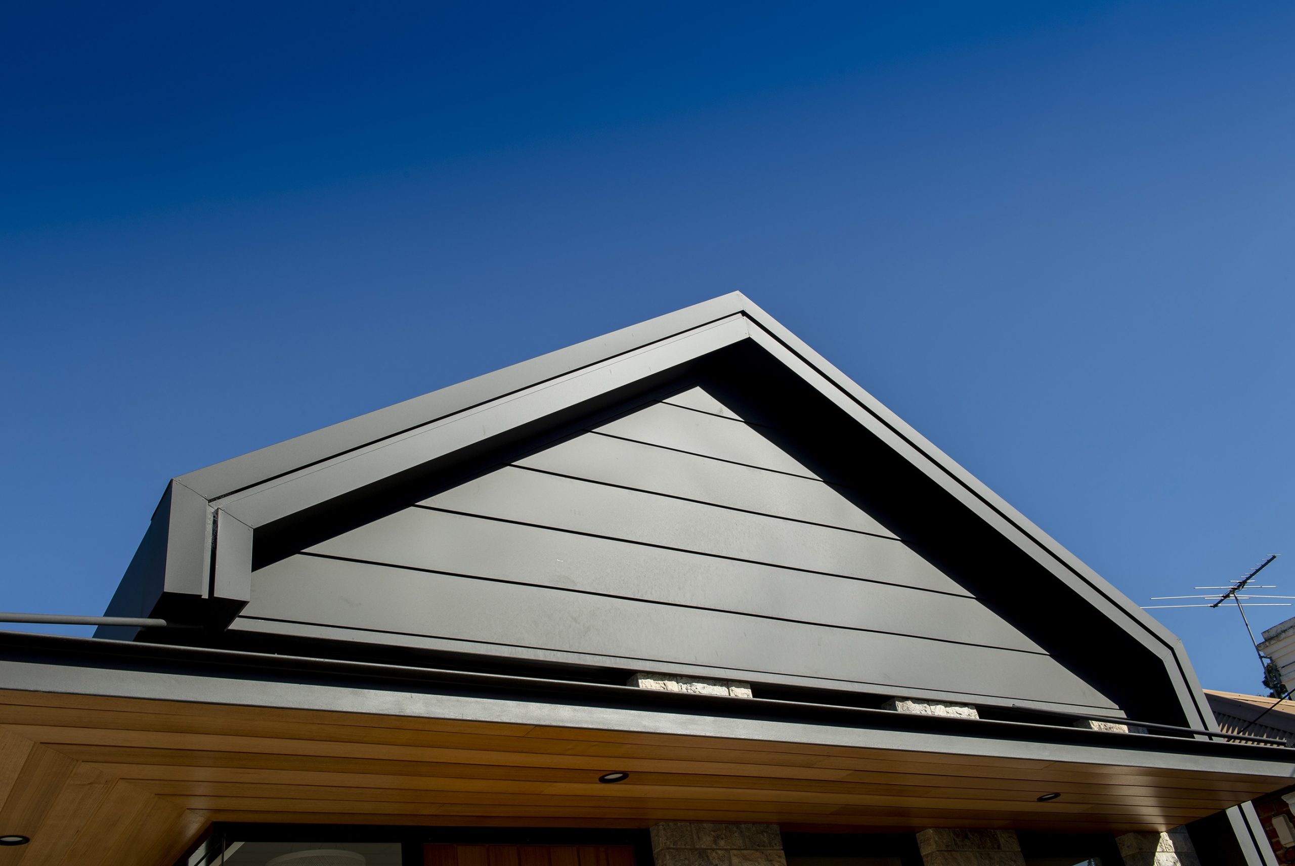 New roofing